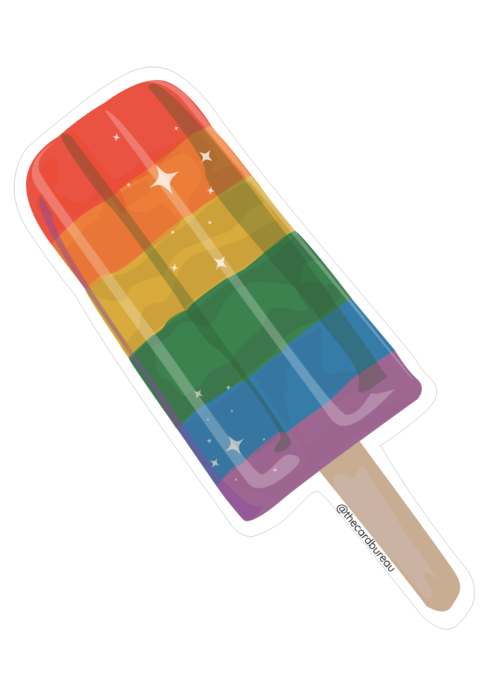 Popsicle Sticker