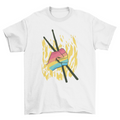 Pride Drumsticks LGBT colors t-shirt