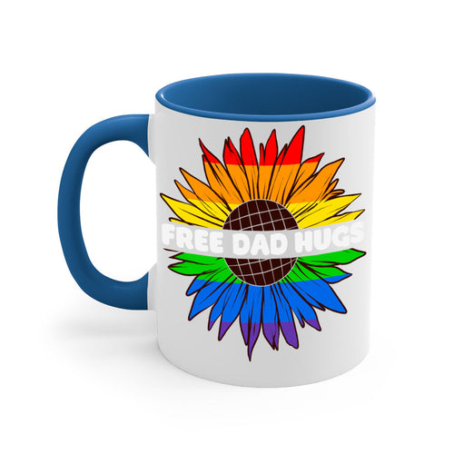 free dad hugs pride lgbt lgbt 140#- lgbt-Mug / Coffee Cup
