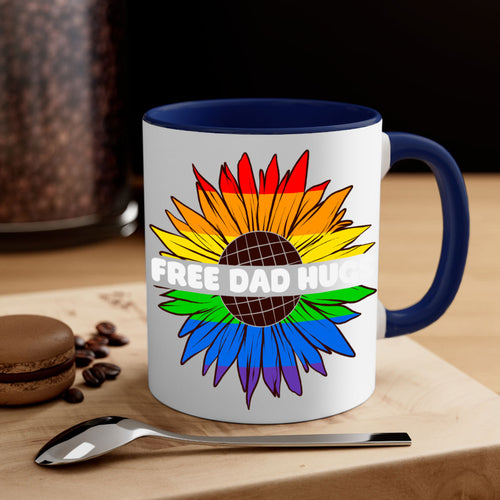 free dad hugs pride lgbt lgbt 140#- lgbt-Mug / Coffee Cup